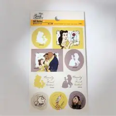 美女と野獣 シール 6枚入り