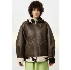 ムートンジャケット　アウター　sly SLY 2WAY OVER SIZE Bー3 KHA -ファッション通販 FASHION WALKER