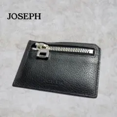 LOEWE ロエベ 黒 レザー コンパクト 折り財布 カードポケット ジップ