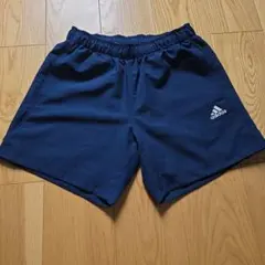 adidas climalite ネイビーショートパンツ