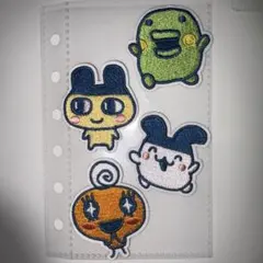 たまごっち ワッペン まめっち くちぱっち めめっち みみっち