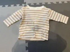 無印良品 長袖 ボーダー 80