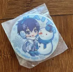 KAITO 缶バッジ　雪ミク2019あそーとのサムネイル