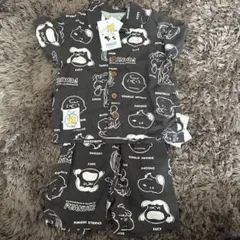 新品 PEANUTS 半袖シャツ ショートパンツ 90 スヌーピー SNOOPY