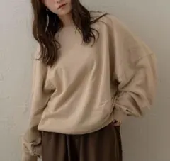 【美品】NOAHLゆるっとトレーナー