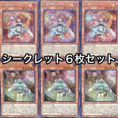 火霊媒師ヒータ 地霊媒師アウス　シークレット　6枚セット　シク
