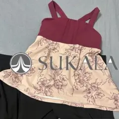 【SUKALA】アンティークプリントクロスタンクトップ