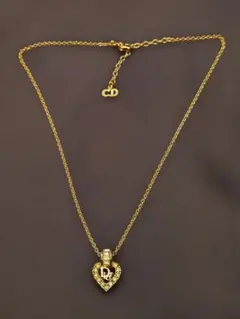 Christian Dior ヴィンテージ ハート ネックレス
