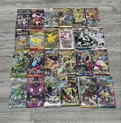 ポケモンカード 未開封パック24パックまとめ売り ナンジャモ未開封付き