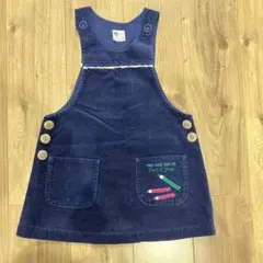 petit jam ジャンバースカート 120サイズ ネイビー