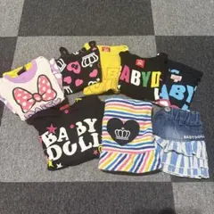 【値下げ☆】BABYDOLL キッズ服 8点セット 80cm中心