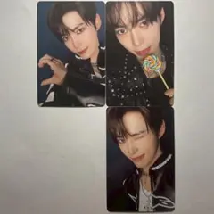 zerobaseone iconik ソロ 封入 トレカ 3種 ハンビン