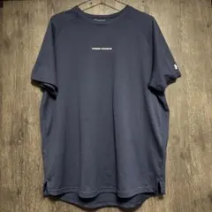 【under armor】メンズ　トレーニング　Tシャツ　ネイビー　L 紺