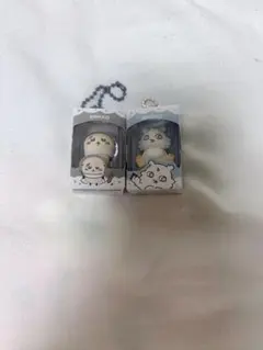 ちいかわ チョコボックス フィギュアキーホルダー ラッコ あのこ ラッコ セット