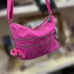 KIPLING キプリング　ショルダーバッグ ピンク