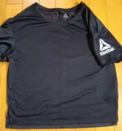 Reebok 黒 Lサイズ メッシュTシャツのサムネイル