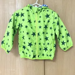 男の子 80cm アウター ウインドブレーカー ナイロンパーカー 星柄