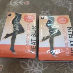 新品〇グラマラスパッツヒートスリム L～LL