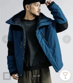 未使用近　ロッキーモンローブルゾン 中綿ジャケット アウター オーバーサイズ