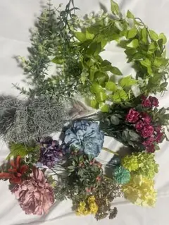 造花まとめ売り 詰め合わせ アーティフィシャルフラワー フェイクグリーン No3