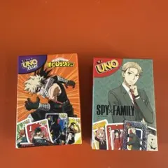 マクドナルド　ハッピーセットUNO ヒロアカ　SPY×FAMILY