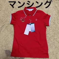 値下げ新品　マンシング　ゴルフ　レディースウェア　ポロシャツのサムネイル
