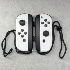 【動作正常】Switch　有機ELモデル　joy-con　ストラップ付き①