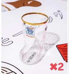 Komeda Boot Glass WHIMSY コメダ　2個セット