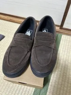 vans ローファー　スウェード　ブラウン