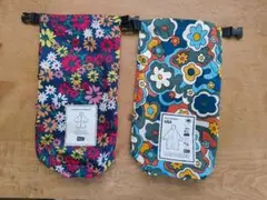 kiu レインコート ポンチョ 袋のみ 花柄のサムネイル