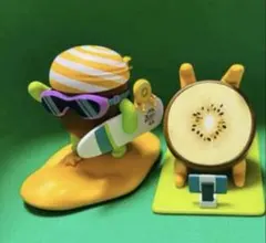 ゼスプリ キウイブラザーズ ゴールド グリーン 2体セット