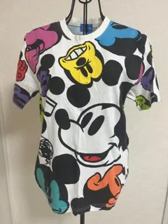 ミッキーマウス カラフル Tシャツ