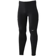 MIZUNO ランニングタイツ ブラック ポケット付きのサムネイル
