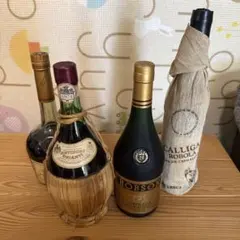 古酒 4本セット ブランデー ワインのサムネイル