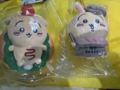 ちいかわベーカリー うさぎ マスコット 2点セット