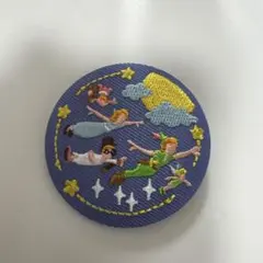 Disney刺繍缶バッチ　ピーターパン　まとめ買い値引きあり