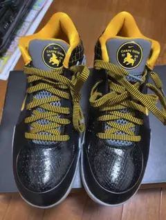 NIKE Kobe4 protro Black/Del Sol