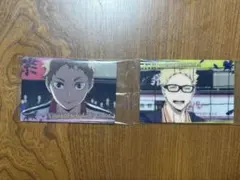 ハイキュー!! ウエハース6 月島蛍 夜久衛輔 2点