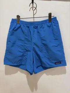 【美品】Patagonia パタゴニア バギーズショーツ 水色 ブルー メンズS