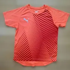 PUMA サッカーシャツ オレンジ 150