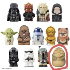 [美品] STAR WARS ソフビパペットマスコット　ジャバ