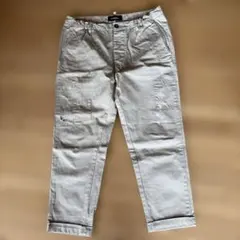 美品】DSQUARED2 チノパン ベージュ ペイント入り 48 - メルカリ