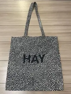 HAY ヘイ トートバッグ ドット柄 ノベルティ
