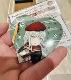 バンドリ ハート缶バッジ Ave Mujica モーティス/若葉睦