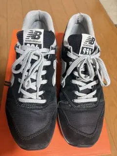 New Balance 996 ブラック/グレー スニーカー