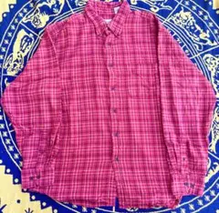 00s 90sオールドＧＡＰチェックシャツ