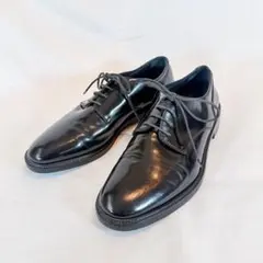 BURBERRY バーバリー ドレスシューズ レザー プレーントゥ 外羽根 42 BURBERRY バーバリー レザースニーカー 茶 ブラウン 24cm 革靴