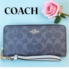 【新品未使用】COACH グレー 長財布