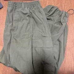 GU カーゴパンツ オリーブグリーン S