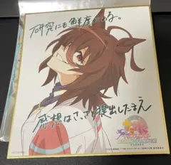 ウマ娘 映画 特典 色紙 アグネスタキオン